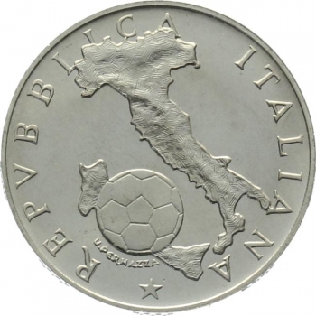 Italien 500 Lire 1986 - Fussball Weltmeisterschaft